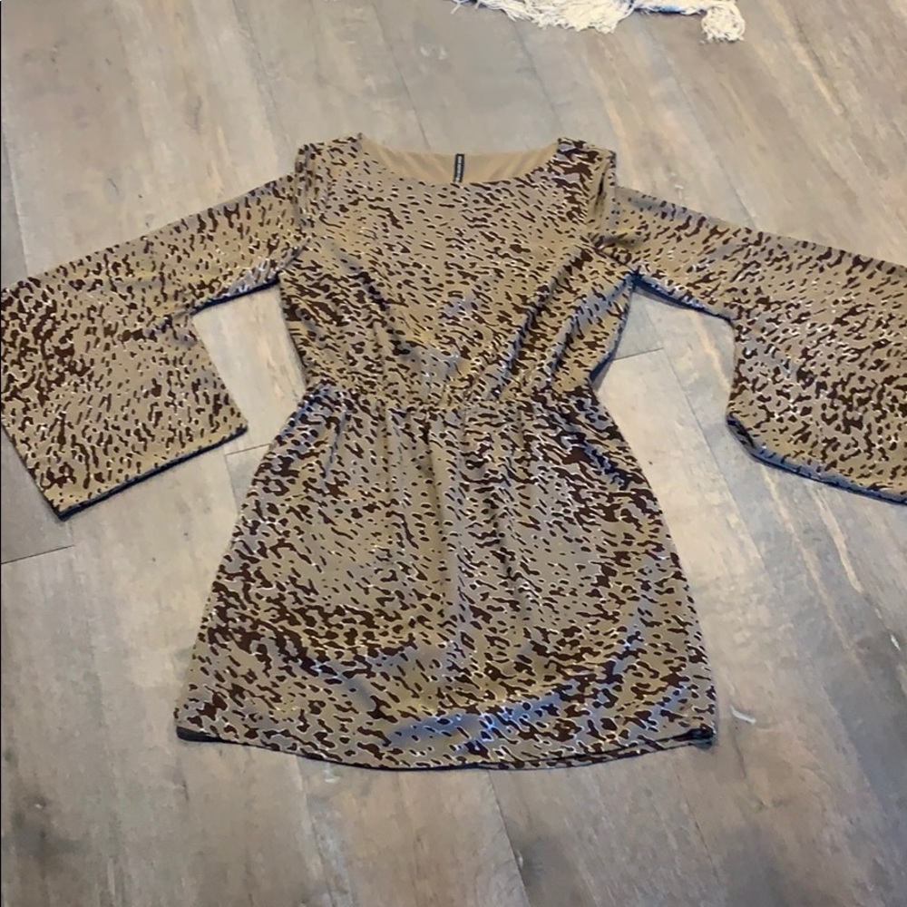 Leopard pattern dress